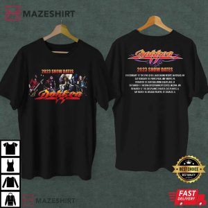 Dokken Band Show Dates Merch Dokken Tour 2023 T Shirt 1