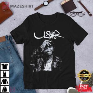 Usher Vegas Concert Gift For Fan T Shirt 2