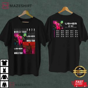 Usher My Way The Vegas Residency Tour T Shirt 1