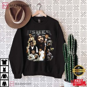 Usher Vintage 90s Gift For Fan T Shirt 1