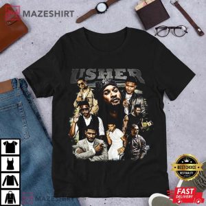 Usher Vintage 90s Gift For Fan T Shirt 2
