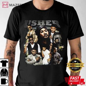 Usher Vintage 90s Gift For Fan T Shirt 3