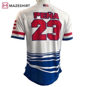 Puerto Rico Boricua Baseball Jersey 1