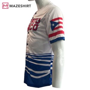 Puerto Rico Boricua Baseball Jersey 2