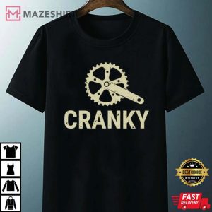 Cranky Chyling Enjoy The Ride Bike Lover Gift T Shirt 3