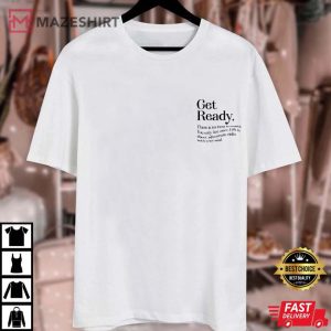 Get Ready You Only Live Once Words On T Shirt 3