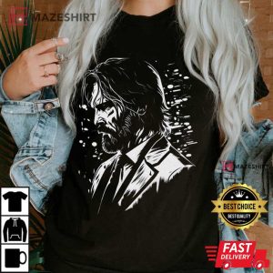John Wick Chapter 4 Parabellum Movie Keanu Reeves T Shirt 2