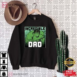 Marvel Hulk Fathers Day Incredible Dad T Shirt 1