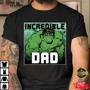 Marvel Hulk Fathers Day Incredible Dad T Shirt 3