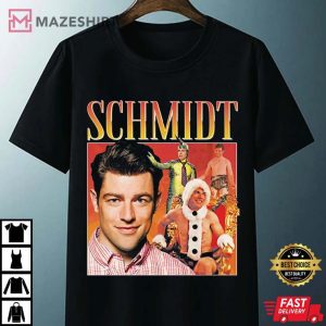 Schmidt Homage Top Funny TV Icon Gift T shirt 3