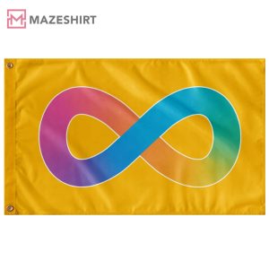 Autism Pride Wall Flag 2