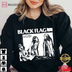 Black Flag Vintage 80s T Shirt 3