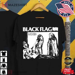 Black Flag Vintage 80s T Shirt 4