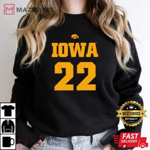 Caitlin Clark Lowa 22 Gift For Fan T Shirt 3 1