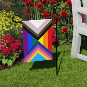 Garden Progress Pride Month LGBTQ Flag 1