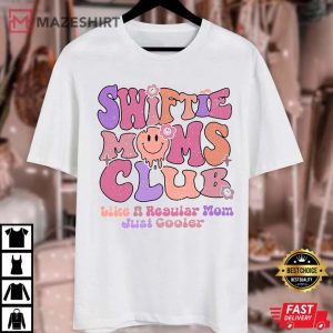 Groovy Swiftie Moms Club Swiftie Fan T Shirt 4