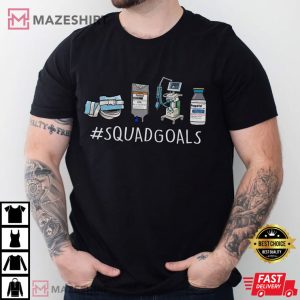 ICU Squad Goals T Shirt 2