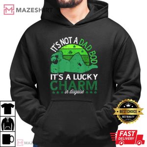 Its Not A Dad Bod Its A Lucky Charm Funny St Patricks Day T Shirt 4