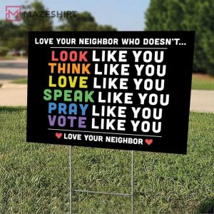 Love Your Neighbor Hate Has No Home Here Flag