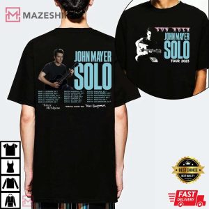 John Mayer Solo Tour Merch T Shirt 1