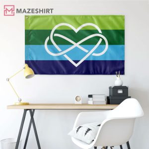 Polyamory Single Reverse LGBTQ Flag