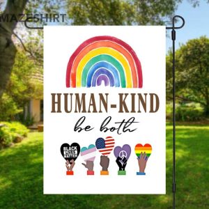 Trans Lives Gay Pride Rainbow Double Sided Garden Flag Trans Lives Gay Pride Rainbow Double Sided Garden Flag