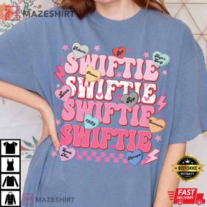 The Heart Swiftie Comfort Colors Gift For Her T Shirt 3