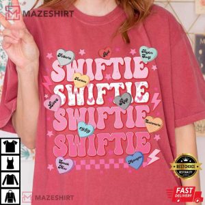 The Heart Swiftie Comfort Colors Gift For Her T Shirt 4