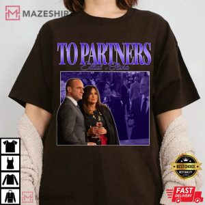 To Partners Elliot Stabler And Olivia Benson Vintage T Shirt 3