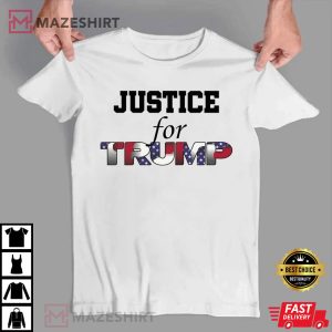 Justice For Trump Protest Trump Adult Unisex T shirt 2