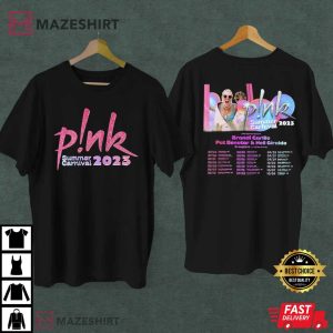 Vintage Pnk Summer Carnival Tour 2023 Gift For Fan T Shirt 2