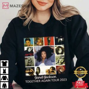 Janet Jackson Together Again Tour 2023 T Shirt 3