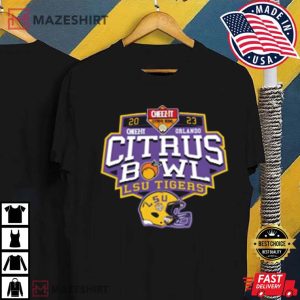 LSU Tigers Football Citrus Bowl 2023 T Shirt 4