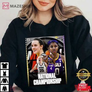 Official Iowa Vs LSU 2023 NCAA National Championship T shirt 3