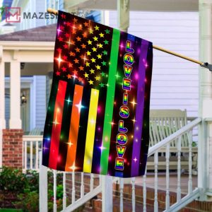 Progress Pride House US Garden Decor Best Flag 2