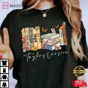 Albums As Books Eras Tour 2023 Swiftie Anti Hero T Shirt 3