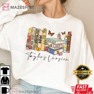 Albums As Books Eras Tour 2023 Swiftie Anti Hero T Shirt 4