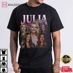 Vintage Julia Roberts Retro 90s T Shirt 2