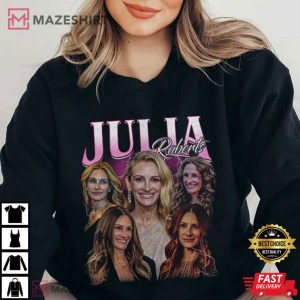 Vintage Julia Roberts Retro 90s T Shirt 3