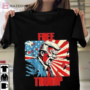 Free Trump Take Our Nation Back Jail T Shirt 4