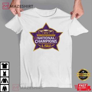 LSU Tiger Womens National Championship Logo T Shirt 2
