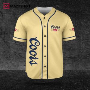 Coors Banquet Vodka Lovers Baseball Jersey 2
