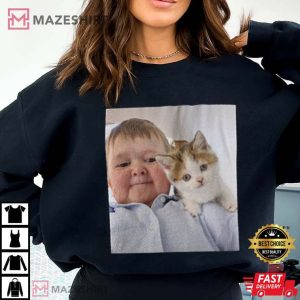 Hasbulla With Cat Mini Khabib Meme Unisex T Shirt 2