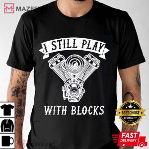Motorcycle Engine Block For Bikers and Mechanics T Shirt 2