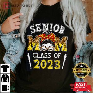 Senior Mom Class Of 2023 Softball Graduation Mama Grad T Shirt 3