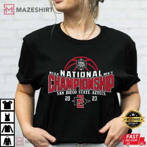 San Diego State Aztecs National Championship 2023 Basketball T Shirt 2