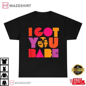 Sonny And Cher I Got You Babe T Shirt 3