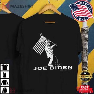 Donald Trump Piss Joe Biden God Help Us All Funny T Shirt 4