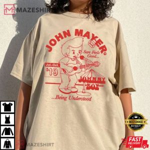 Being Understood John Mayer Solo Tour 2023 Merch T Shirt 1