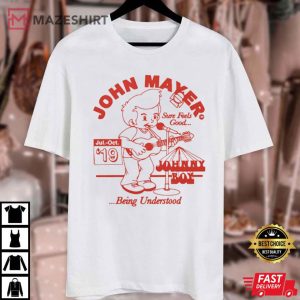 Being Understood John Mayer Solo Tour 2023 Merch T Shirt 4